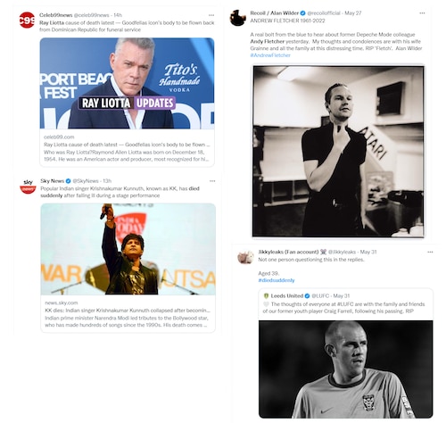 TSUNAMI OF VACCINATED "DIED SUDDENLY"

There are now too many of these fully vaccinated "sudden deat...