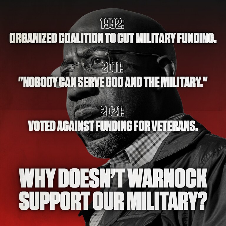 I’ve seen firsthand the sacrifices our men and women in uniform make to PROTECT US, and you better believe it when I say... I will ALWAYS stand up for our