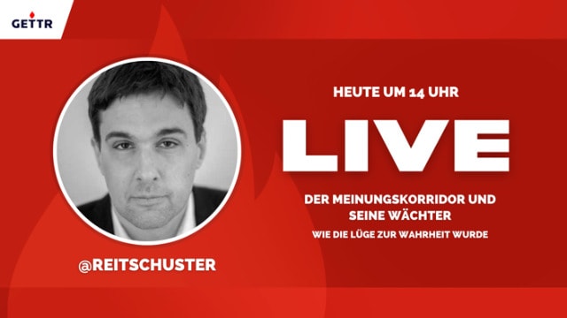 Der Meinungskorridor und seine Wächter: 
Wie die Lüge zur Wahrheit wurde.
Mein aktueller Livestream