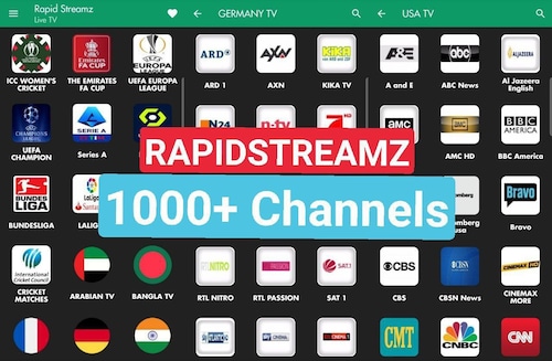 Rapid Streamz Tv For Android  [LATEST VERSION ]
Requirements: 5.0+
Overview: A plenitude of applicat...