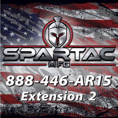 #spartacmfg1
🚫NO FIREARM SALES ONLINE 🚫
Type 7 FFL Manufacturing
⚙️AR-15 ⚙️AR-10 ⚙️AR-9
888-446-AR15 X2 ~ 727-692-7849...