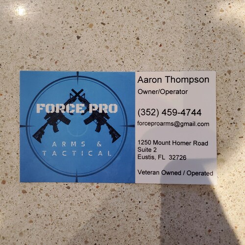 We are a Veteran Owned gun and tactical store located in America's Hometown