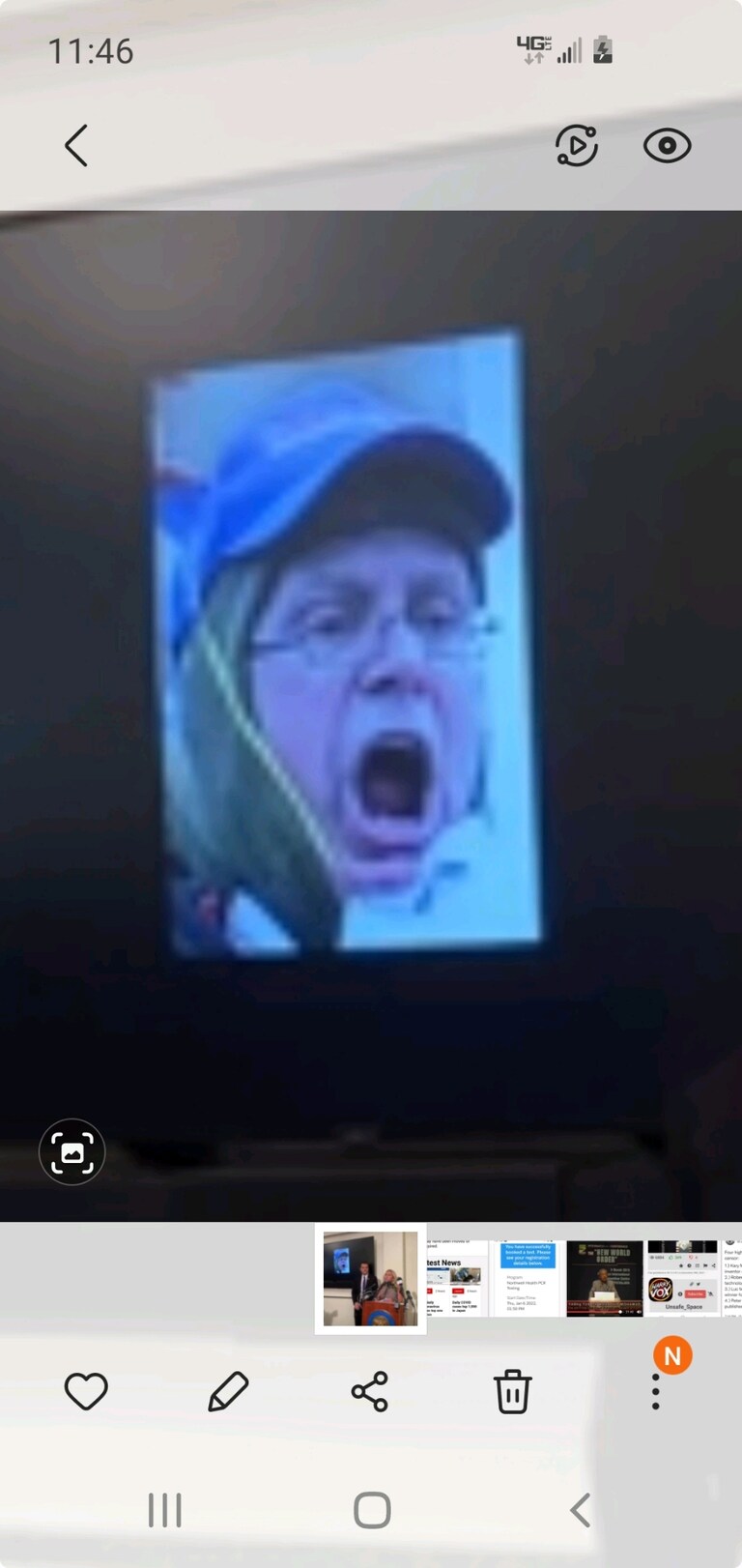 Hey, this guy is the "Bullhorn Guy" standing up in the scaffolding yelling directives to the average protestor on J6. Anybody know this fcker, get in touch