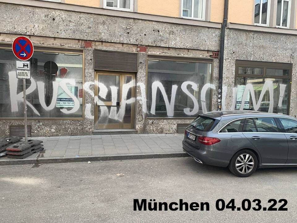 Viele Menschen auch in Deutschland können jetzt schon nicht mehr zwischen Russen und russischer Regi...