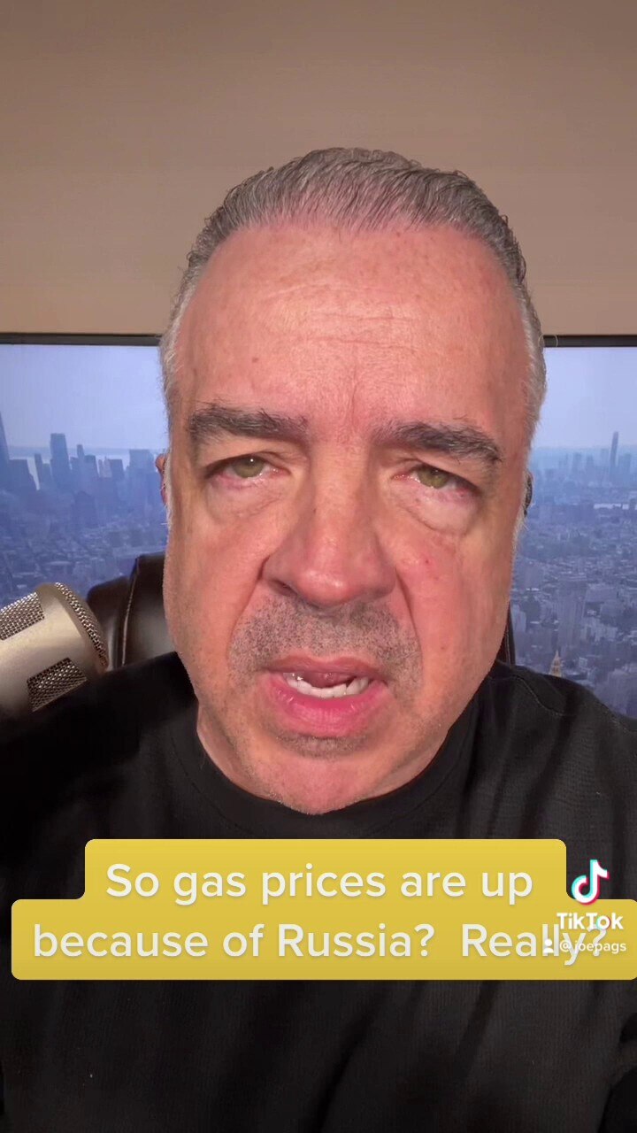Russia and Ukraine have nothing to do with why gas prices have soared!!  #gas #Russia #Ukraine #Bide...