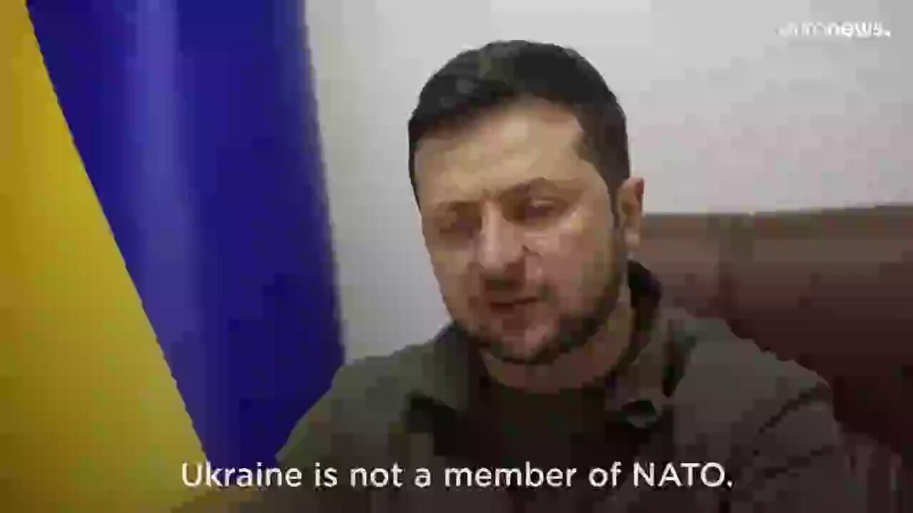 President of Ukraine Volodymyr Zelenskyy  

