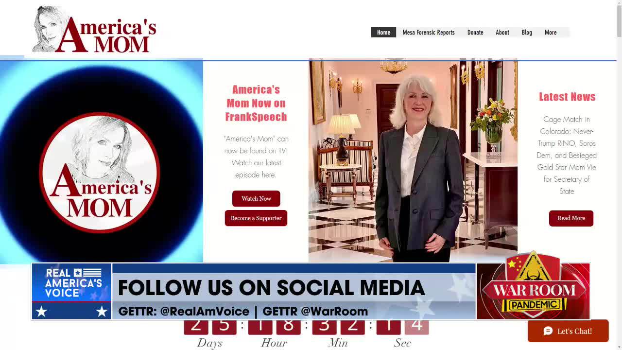 “We Need People With Backbones.” -Sherronna Bishop, Founder of @AmericasMom 