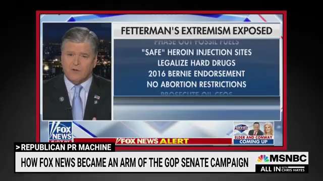 Chris Hayes is the biggest whiner on MSNBC, but his whining about Fox News is pathetic.