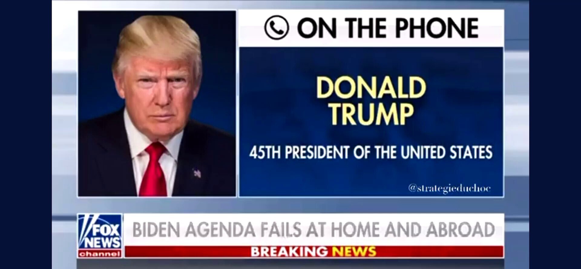 ÉCOUTEZ TRUMP :
« Malgré son soutien au déploiement des vaccins aux🇺🇸, le Président Trump qui expr...