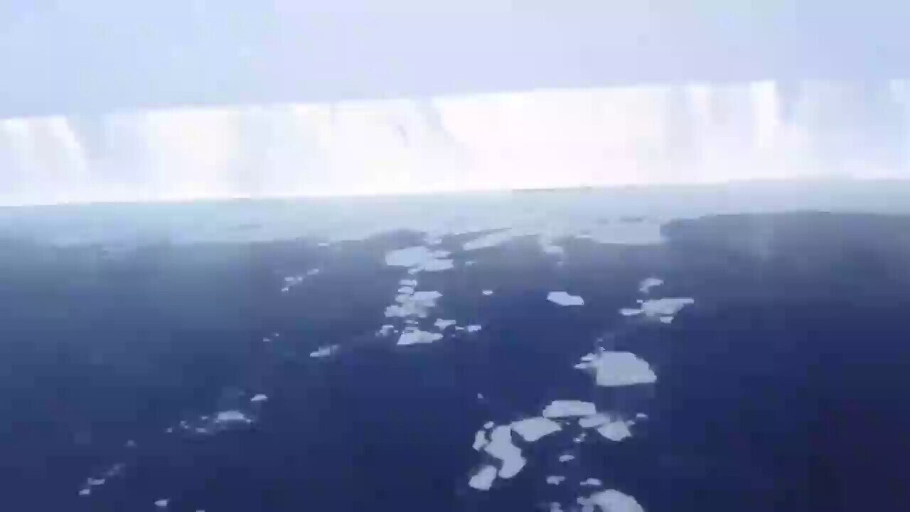 南極は大陸ではなく
世界を覆う氷の壁。

#flatearth