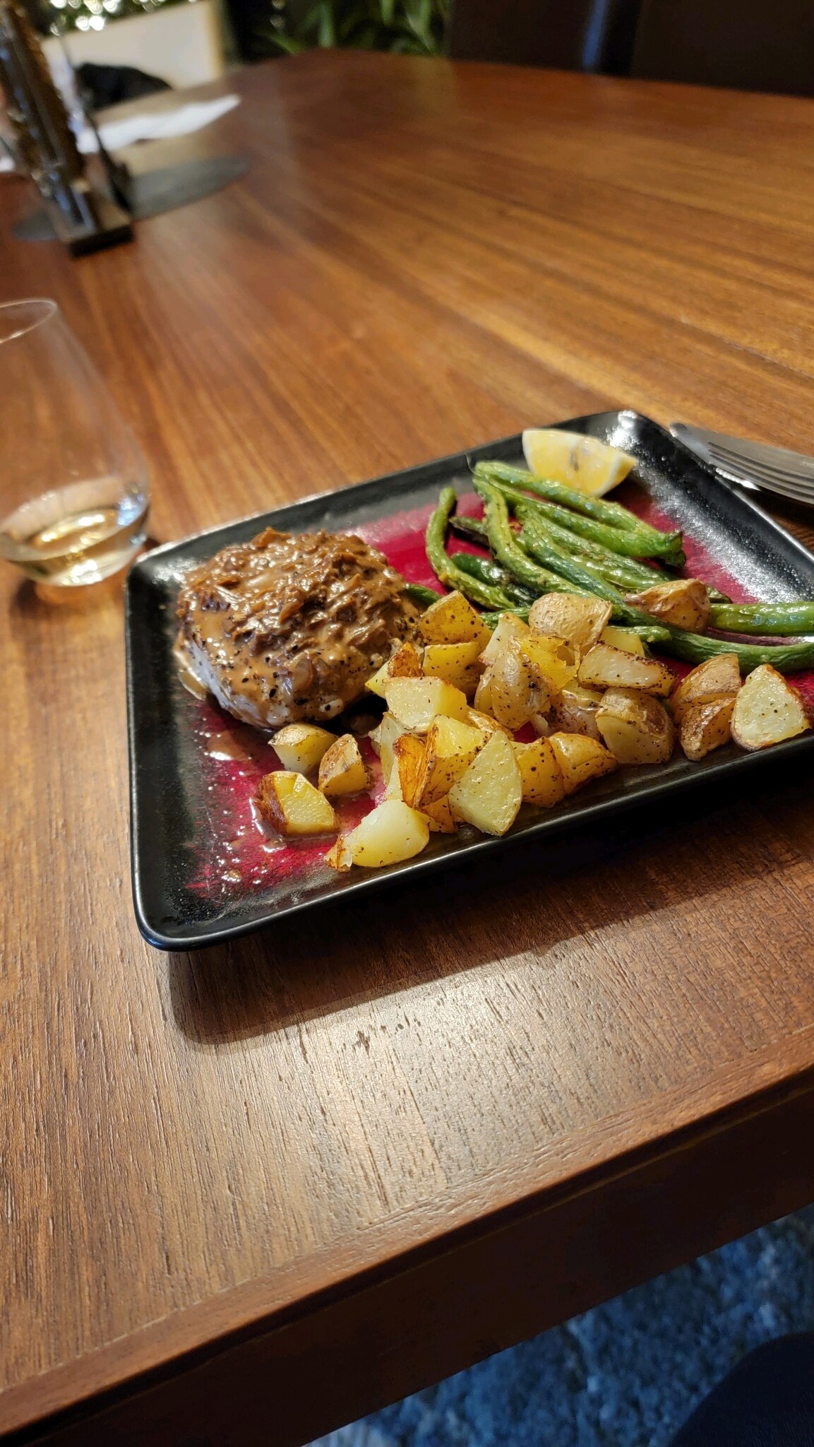 Steakhouse Porkchop. #gettrsupperclub 