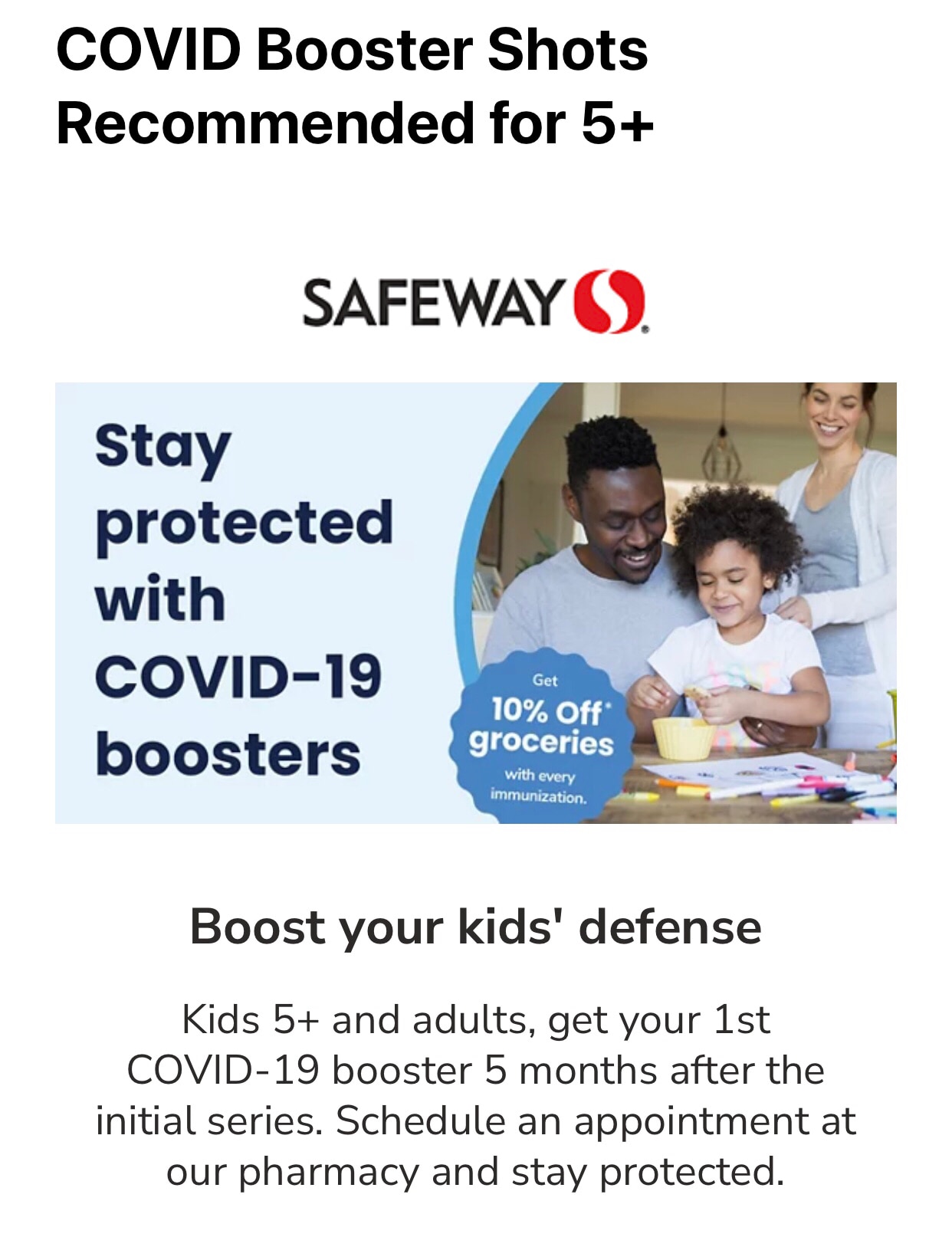 Safeway is now an oxymoron promoting child abuse 