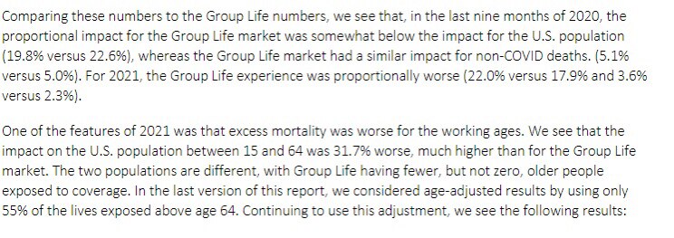 🚨🚨Group Life (GL) holders in general experience better mortality than overall US population. That ...