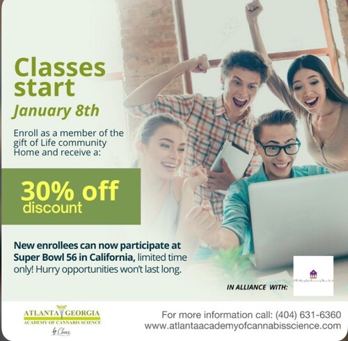 Classes start online Saturday! Now enrolling!! Call 404-631-6360