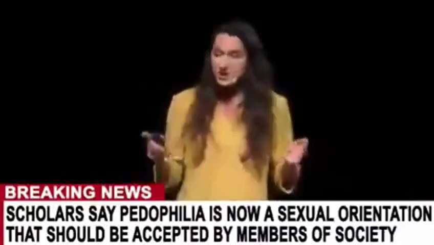 WEF latest push: Pedophilia is a Sexual Preference and is to be accepted by members of society.👇