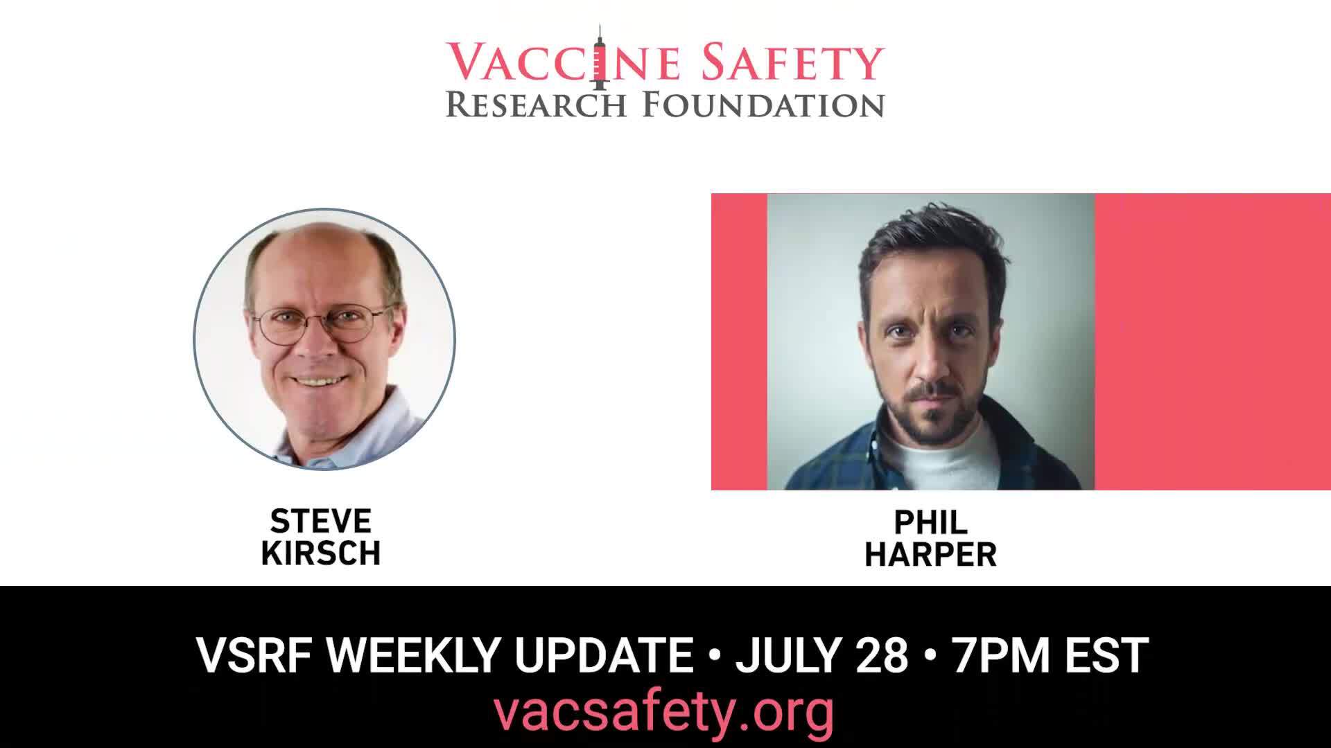 VSRF Update: Thursday, 7pm ET/ 4pm PT

"The Corruption of Academic Medicine" 
with "Research Cartel" Documentarian Phil Harper and Biological Warfare Epidemiologist Dr. Meryl Nass, MD @ChildrensHD 

Register at VacSafety.org 
Please share widely since we've been banned on Twitter!