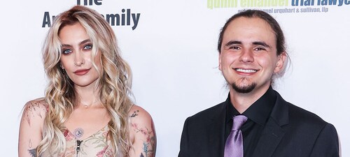 Paris Jackson's Eclectic Tattoos Transform Her Romantic Dress & Combat Boots With Brother Prince Jac...