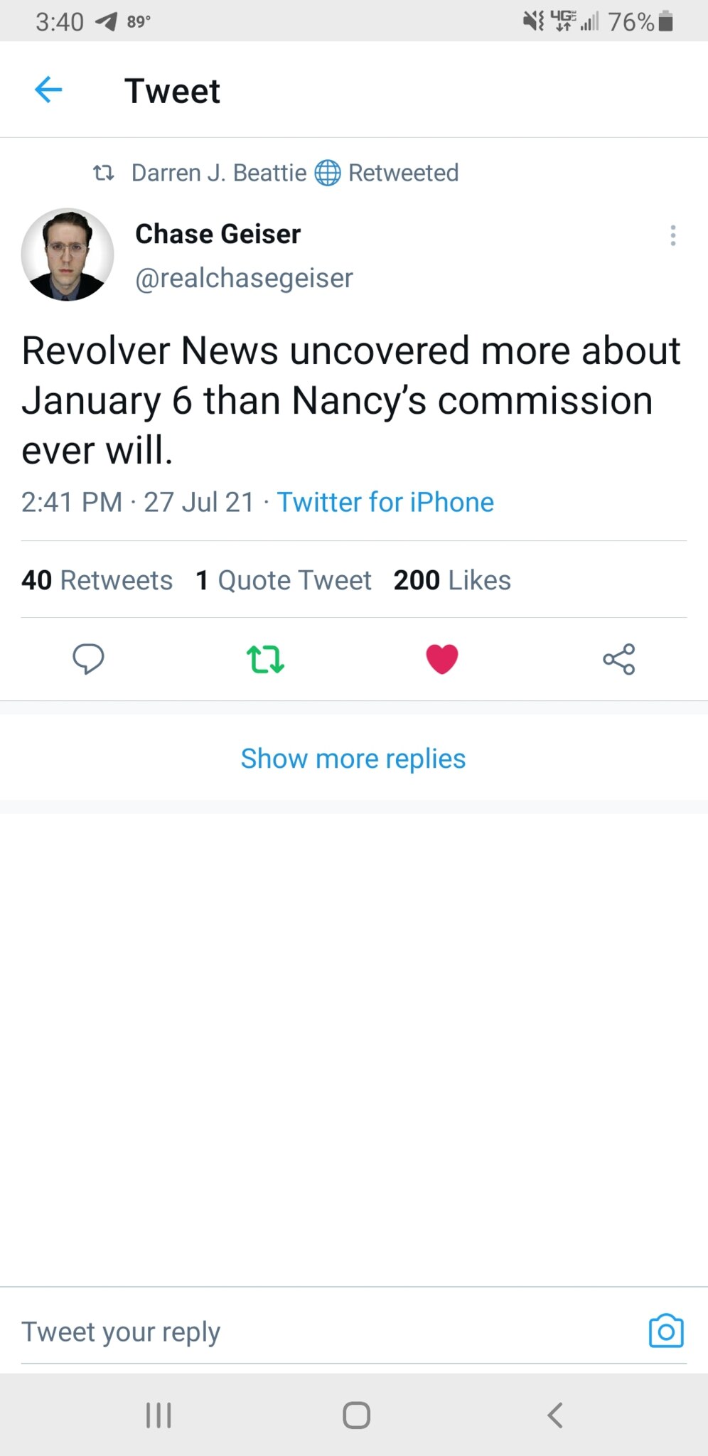 View caldwed56's post on GETTR. Join the discussion, share your thoughts, and connect with the community.