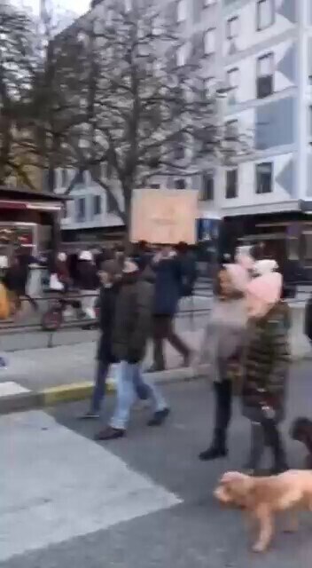 Stockholm Sweden.

People protesting against vaccine passports 👊🏻🇬🇧🇸🇪