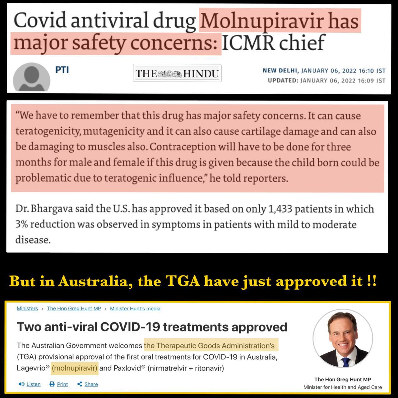 What type of organisation approves Big Pharma’s latest money spinner, Molnupiravir (with its ‘’major...