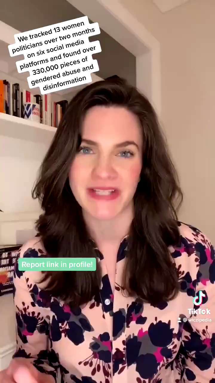 This lady is mentally ill🤡….    Joe Biden’s Disinformation Chief Nina Jankowicz Playacted Her Male ...