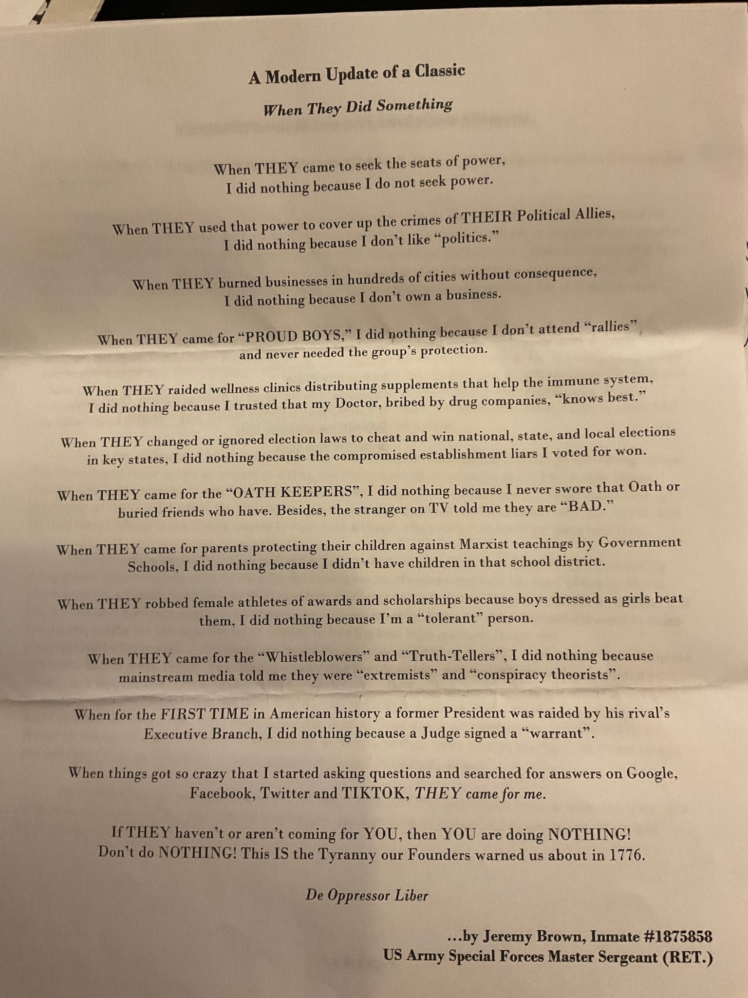 It is beyond belief that we have allowed American citizens on American soil to be denied their right...