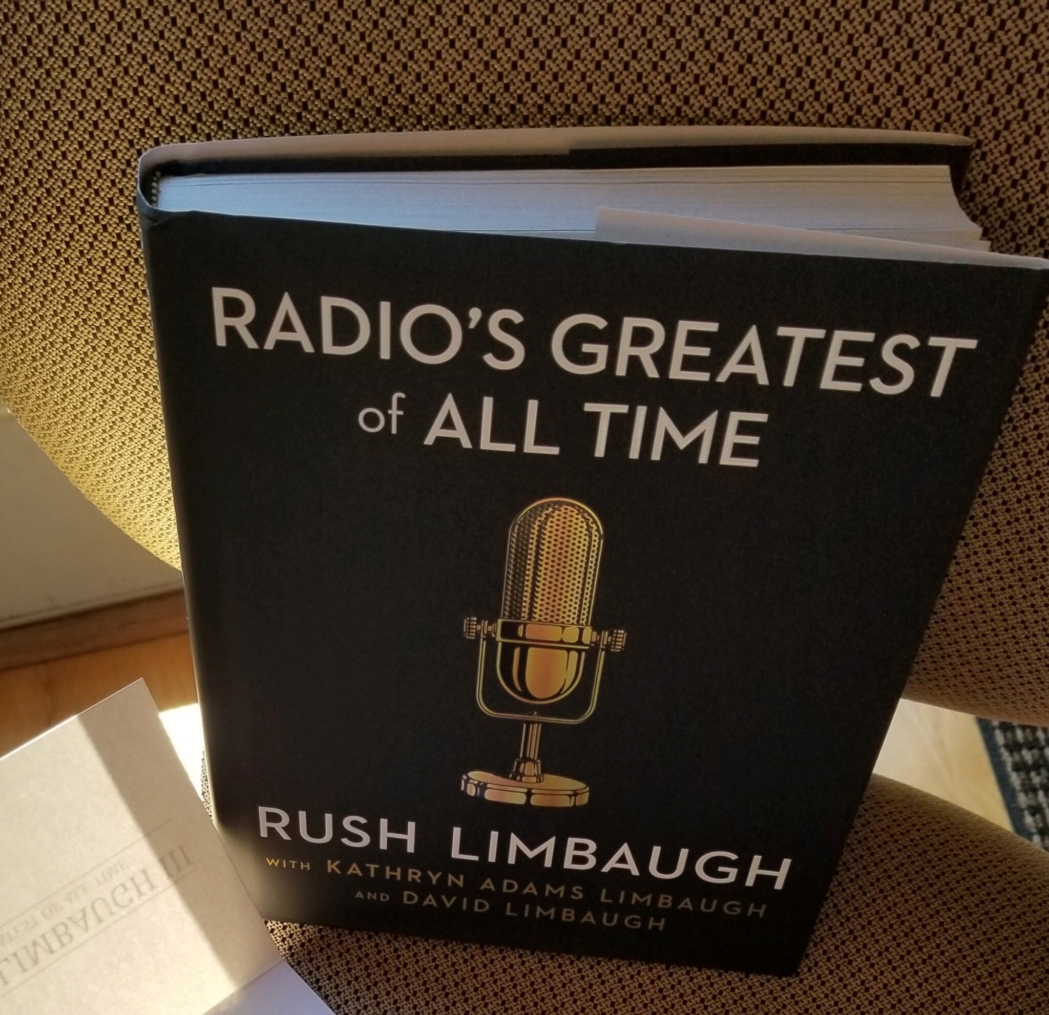             What a suprise!
Yesterday an unsolicited hardcover copy of "Rush Limbaugh - Radio's Grea...