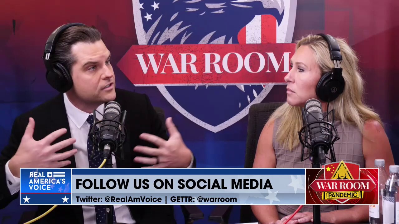 "This isn't a crime of January 6, it's a coverup of the a stolen election." -Rep Matt Gaetz @repmatt...