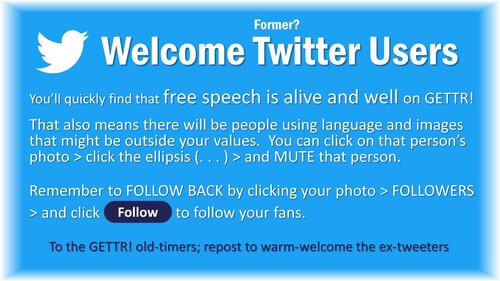 Social Media is BETTR with GETTR. BETTR community. BETTR technology. BETTR opportunity.