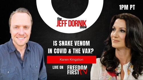 In my first episode of The Jeff Dornik Show that's being livestreamed exclusively on Freedom First T...