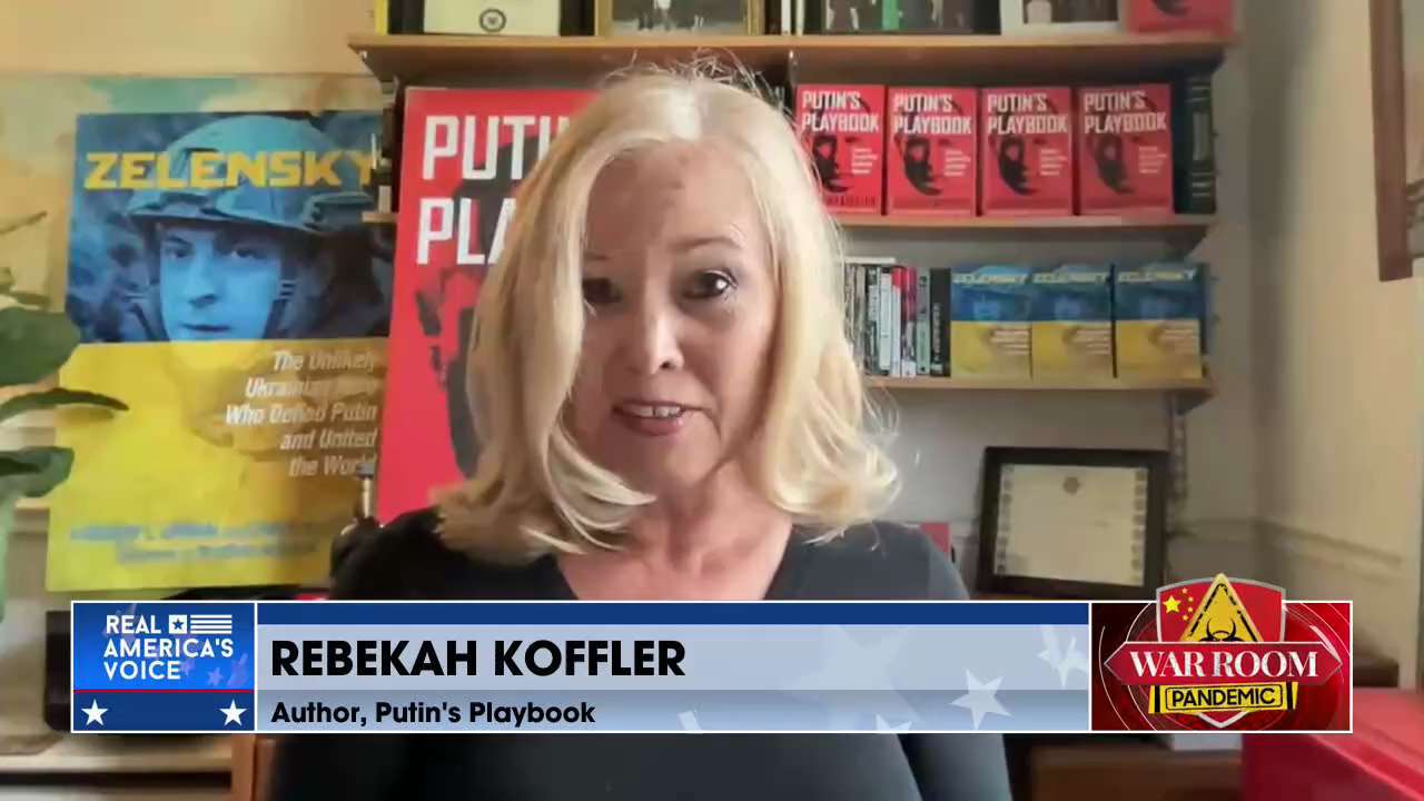 "We are one foot, right now, into a shooting war with Russia." -Rebekah Koffler, Author, Putin’s Pla...