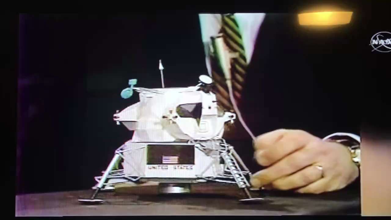 Where’d Neil Armstrong come up with a “giant step…”?  Maybe Cronkite helped him write it.  Watch the end of this CBS interview segment from 1968 before Apollo 9 & 10 ever launched.   #NASA 