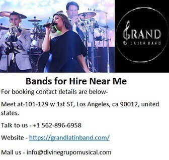 Get Bands for Hire Near Me at Best price by Grand Latin Band.
If someone search "Bands for Hire Near...