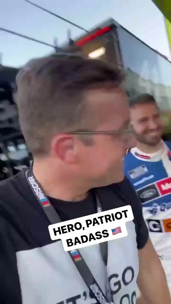 NASCAR Superstar Matt DiBenedetto: LETS GO BRANDON! 😂😂❤🤍💙