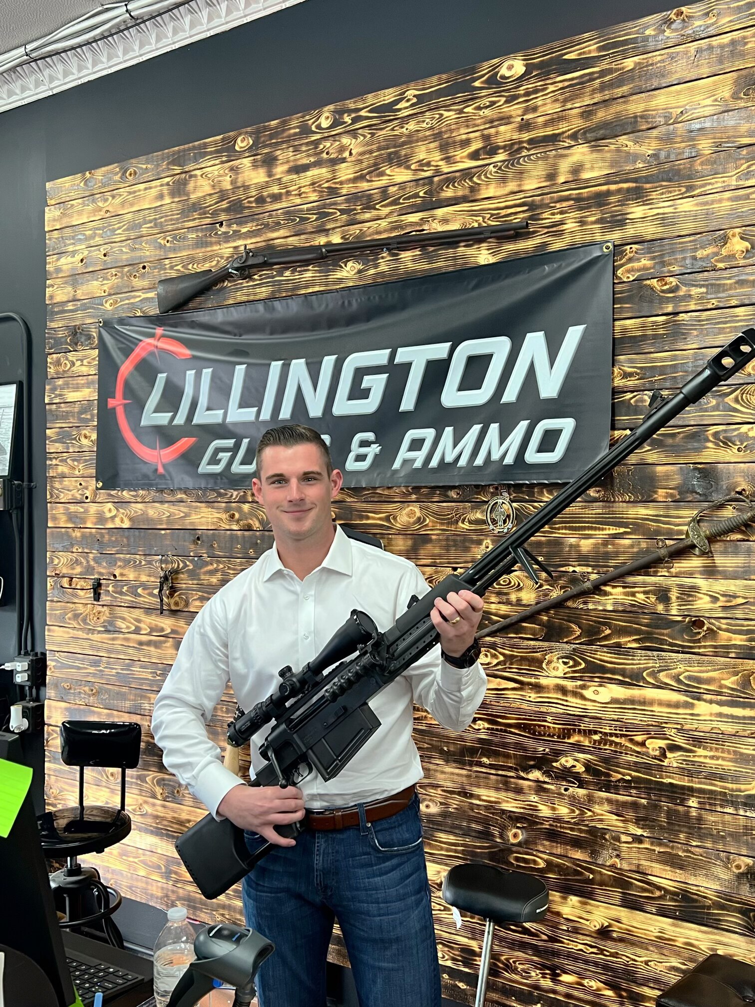 Anyone interested in a .50 cal?