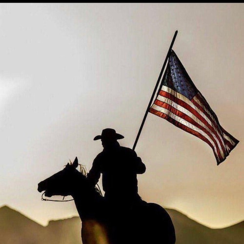 only two
people died for you Jesus and  the American soldier.