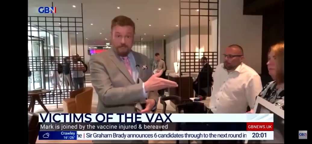 @rwmalonemd Mark Steyn GB NEWS.
This is a must share ASAP folks.
Mark has a studio full of vaccine injured, and ...