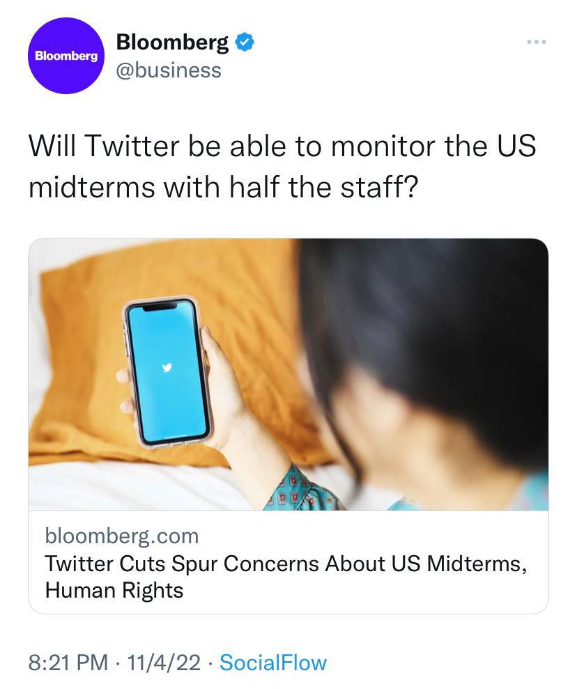 This is proof that the Left view Twitter as much more than a social media site.

The same people who...