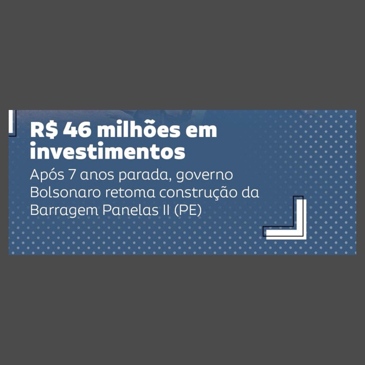 PERNAMBUCO: Mais uma obra de grande importância para a qualidade de vida do Nordestino será retomada junto com o Governo Federal.
Mais de 200 mil pernambucanos serão beneficiados com a construção da Barragem Panelas II, que faz parte de um complexo, que conta com 4 barragens.
A finalidade das estruturas é o controle das cheias na região, beneficiando os municípios de Belém de Maria, Catende, Palmares, Água Preta e Barreiros.
Ministério do Desenvolvimento Regional