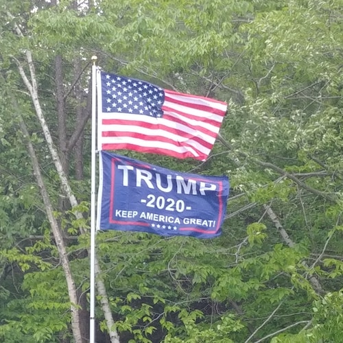 American, wife, mother, grandmother, biker, and female.

Mark Twain said "Loyalty to Country Always.  Loyalty to governm...