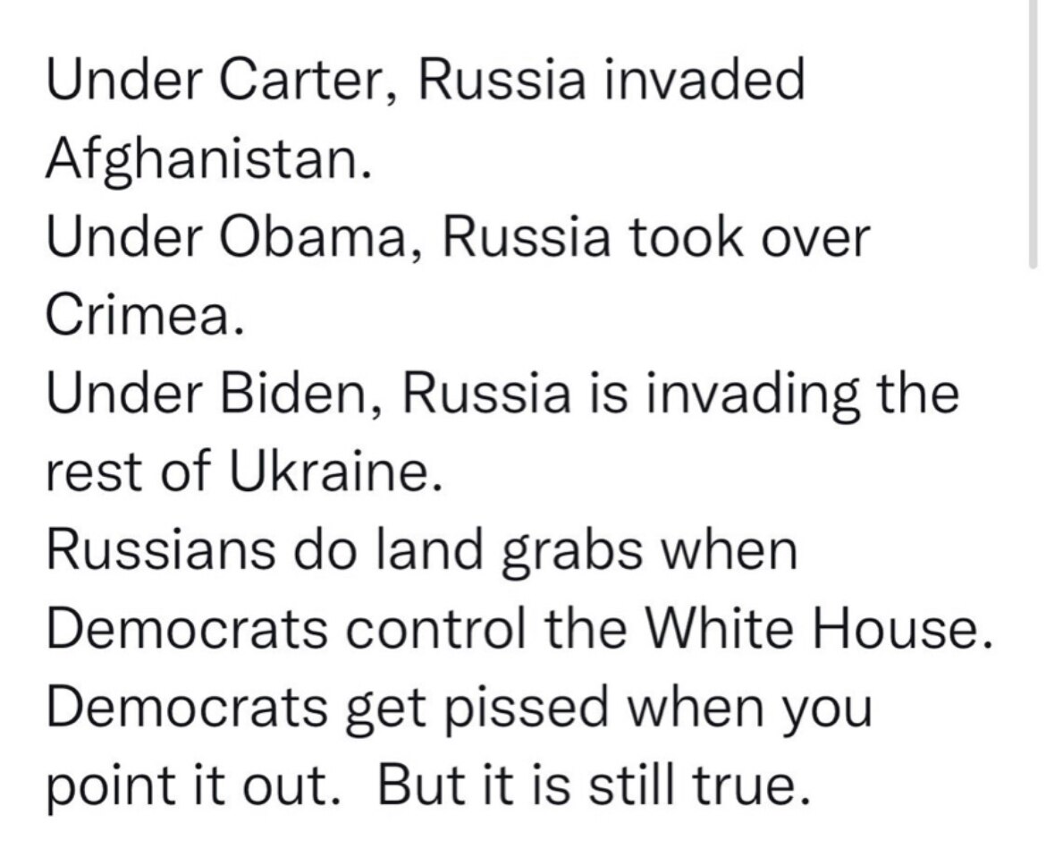 View 45wasrobbed's post on GETTR. Join the discussion, share your thoughts, and connect with the community.