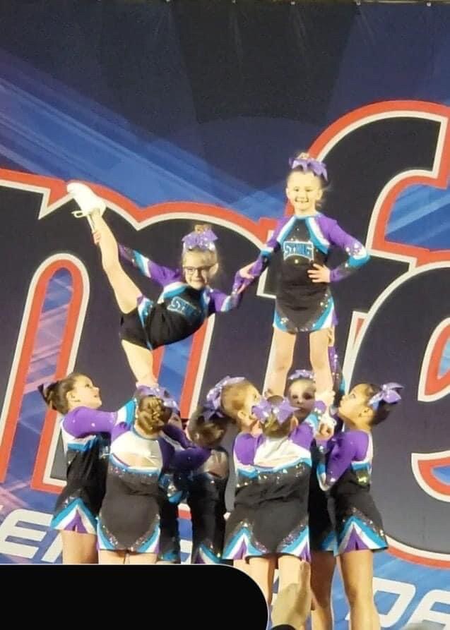 So proud of my granddaughter. She is becoming a great flyer🖤💜