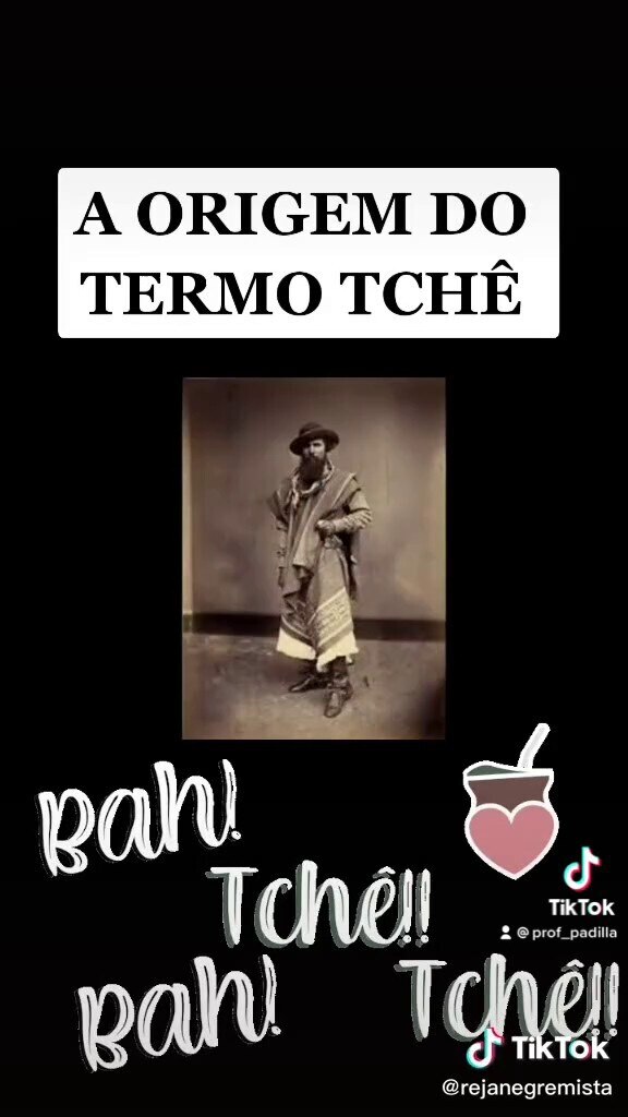 🇪🇸✝️🇧🇷 Tchê é uma baita expressão, eleva a conversa aos céus, herdada do gaucho da Espanha.
http...