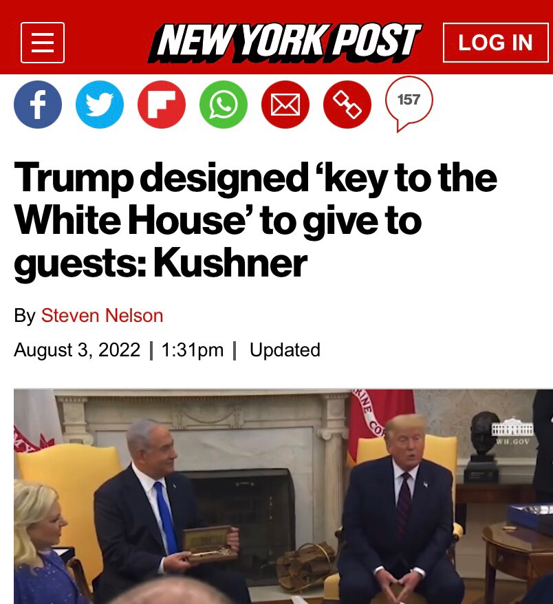 He sure did! 

And I was honored to receive one from 45…