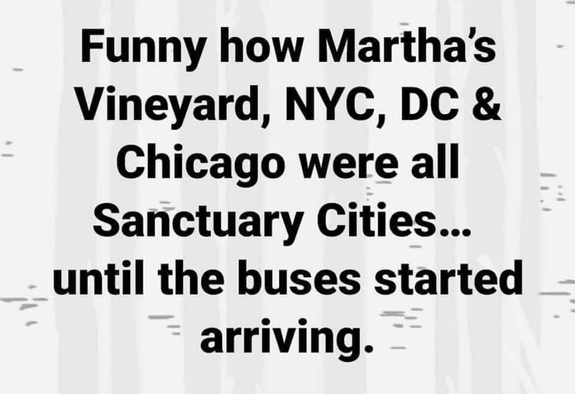 Funny isn't it? How they suddenly want borders.