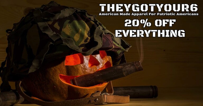 π We really want you to try out one of our shirts! So now is a good excuse to offer you 20% off of EVERYTHING on our Website. Happy Halloween! π The sa