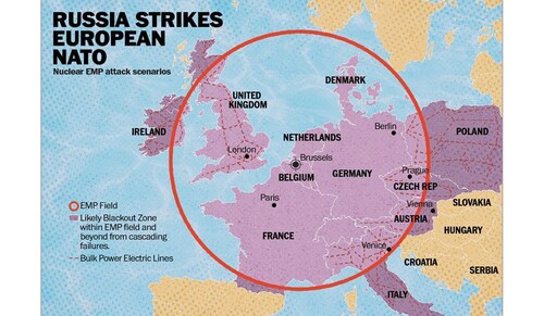 WSJ: biden authorized long range missile deployment in ukraine today. #ric (resident in chief): "#nazis 'promised' to not use it against Russians🤔!?Only select politicians & some in nuclear bonkers survive if 3000 nukes launched in 15 minutes. 1/3rd of the world dead by fire and 1/3rd would suffer from escalated biological warfare. (Revelations prophecy!?) Watch #princeton #nuclearwar simulation of 91 Million initial civilians dead & billions dying after radiation fallout (link below). After #uniparty stole & covered up #nov32020 results, #msm covers up the reality of nuclear war. Why 🤔 !?

Stop #lgbtqpedo #abortionist murdering #globalist politicians, #bigtech and #natoaggression in #ukraine! more on 
https://gab.com/GodlyPatriot/posts/108408283486243992