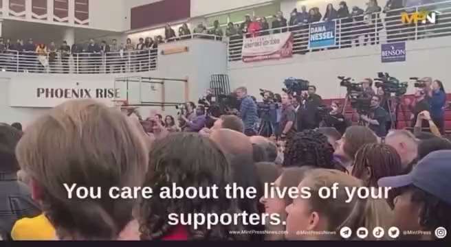 BREAKING: Anti-war protesters storm Obama rally in Detroit accusing him of overthrowing the govt of ...