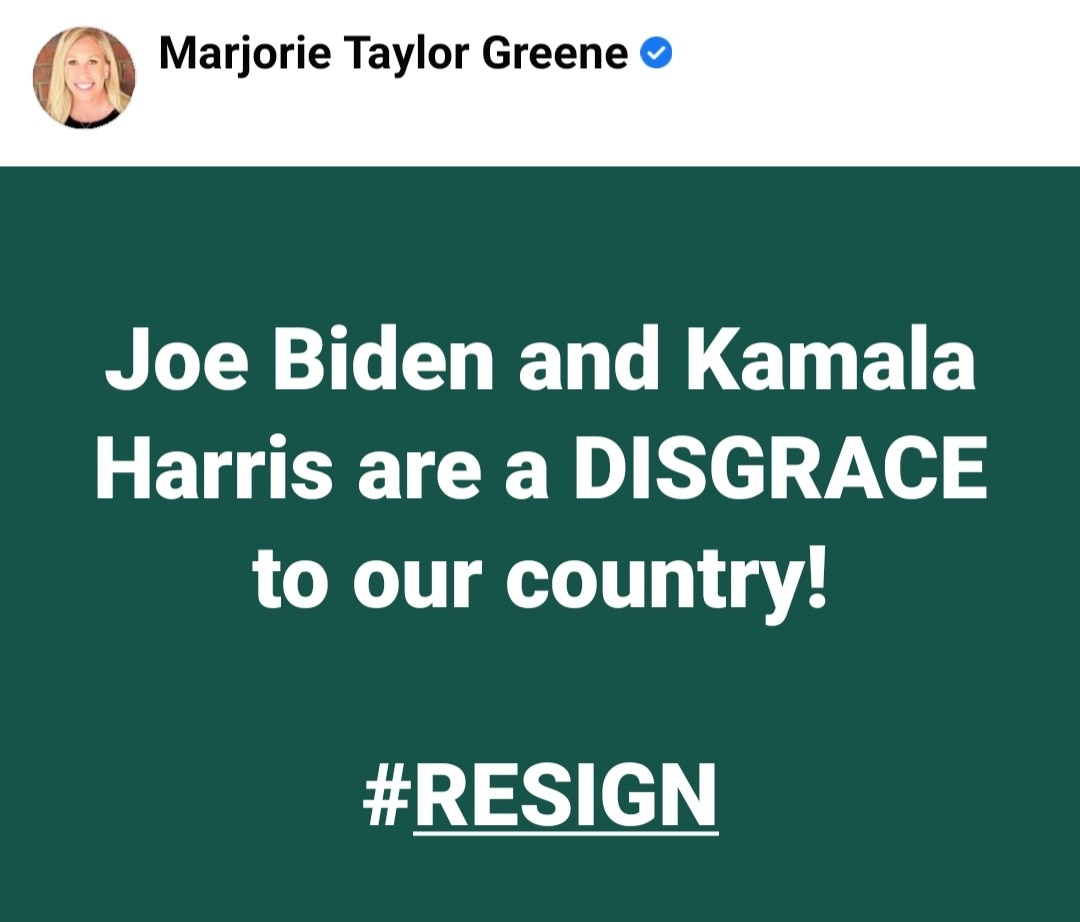 View Marjorie Taylor Greene's post on GETTR. Join the discussion, share your thoughts, and connect with the community.