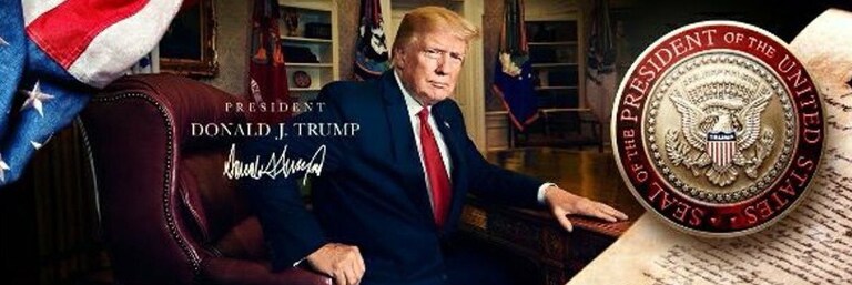 The Real President of the United States of America, Donald J Trump!!